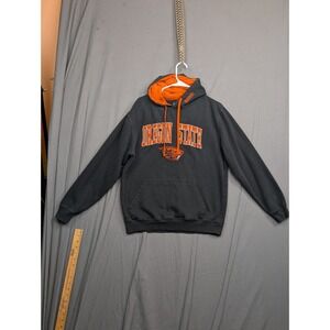 Men's Colosseum Black Oregon State Beavers Double Arch Pullover Hoodie Medium